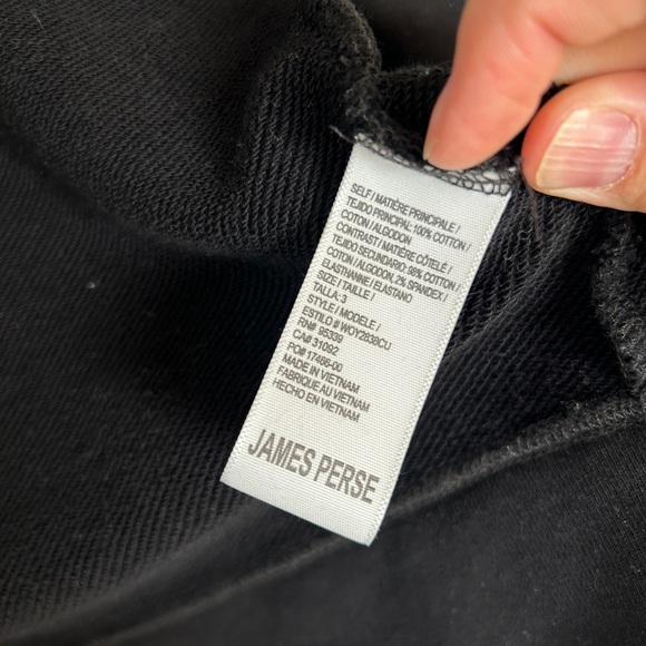 James Perse Asymmetrical Zip-Up Hoodie - Picture 4 of 4